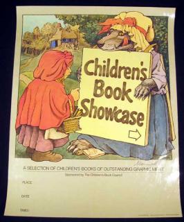 Appraisal: Maurice Sendak CHILDREN'S BOOK SHOWCASE Author Signed Poster Little Red