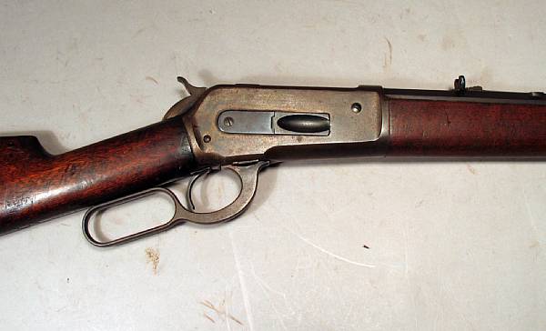 Appraisal: A Winchester Model lever action rifle Serial no for W