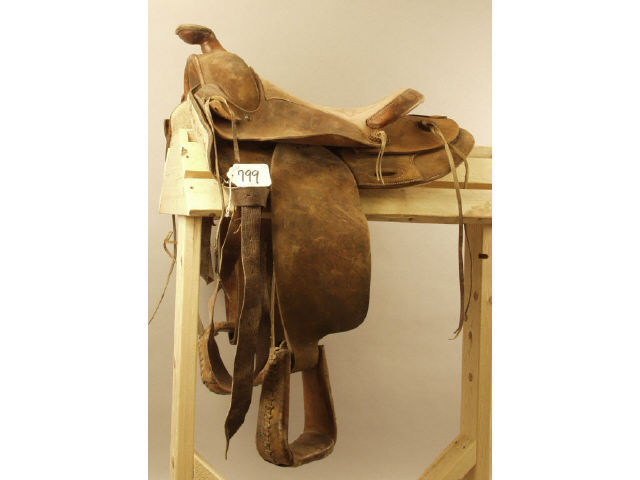 Appraisal: Lot of saddles Estimate -