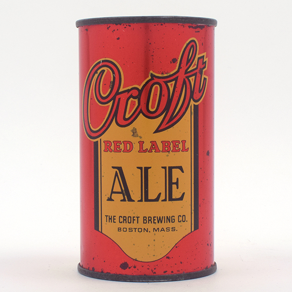 Appraisal: Croft Red label Ale Flat Top - Reference USBC -