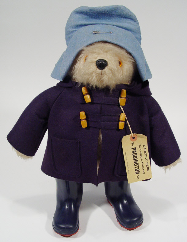 Appraisal: Paddington soft toy bear with blue hat duffel coat and