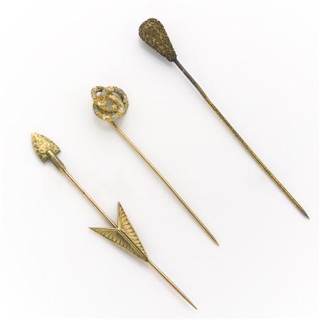 Appraisal: Group of Assorted Stickpins Estimate -