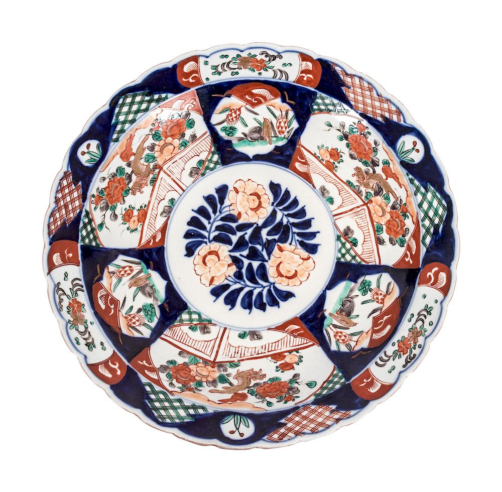 Appraisal: An Imari Porcelain Charger Diameter inches An Imari Porcelain Charger