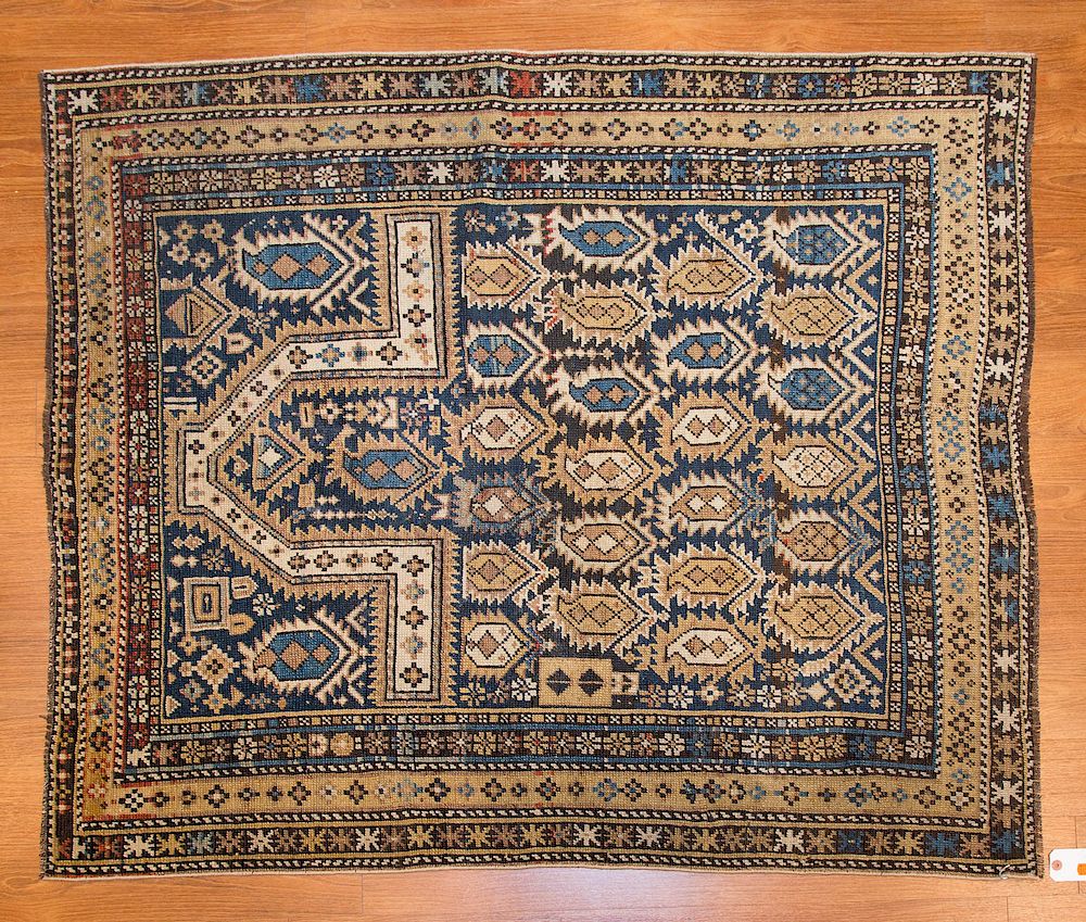 Appraisal: Antique Shirvan prayer rug approx x Caucassus circa Condition Even