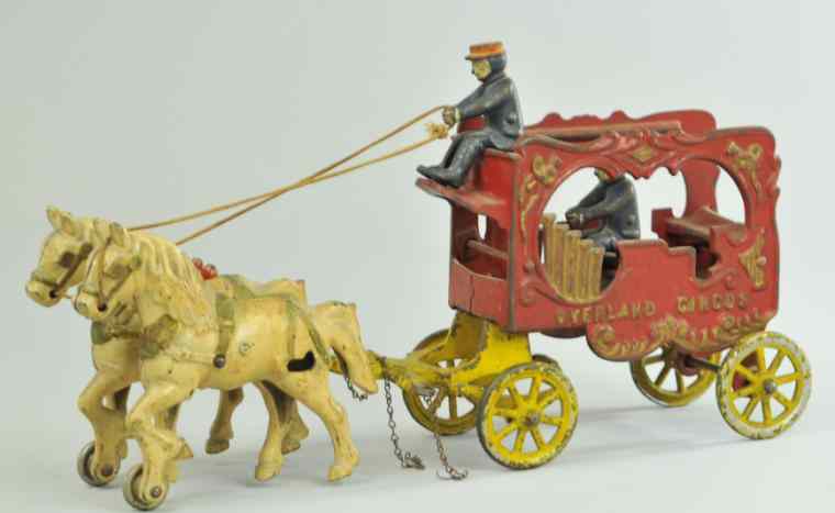 Appraisal: KENTON OVERLAND CIRCUS CALLIOPE Cast iron extensive mold designs to