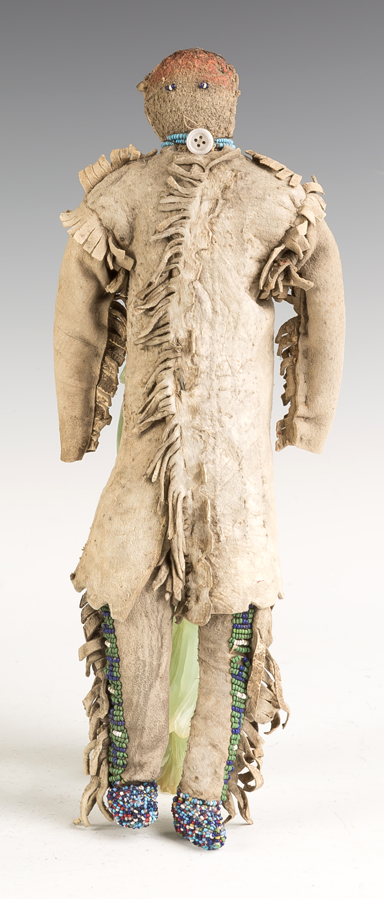 Appraisal: Santee Sioux Cloth and Buckskin Doll Late th early th