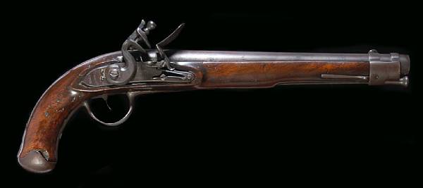 Appraisal: A First type Model Virginia Manufactory flintlock pistoldated The inch