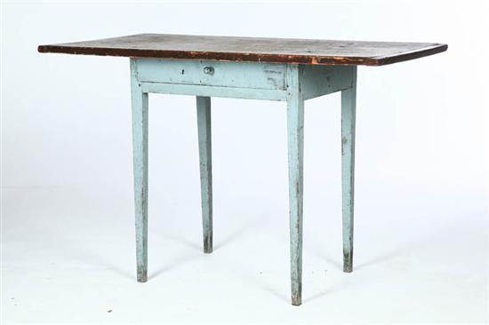 Appraisal: COUNTRY HEPPLEWHITE TAVERN TABLE American early th century cherry Square