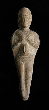 Appraisal: EARLY PERSIAN TERRACOTTA FERTILITY FIGURE in Provenance Property from the