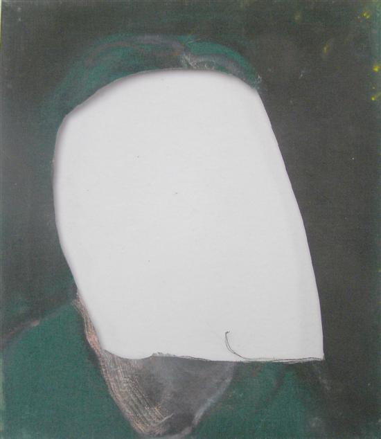 Appraisal: Francis Bacon destroyed canvas sketch for a portrait on a