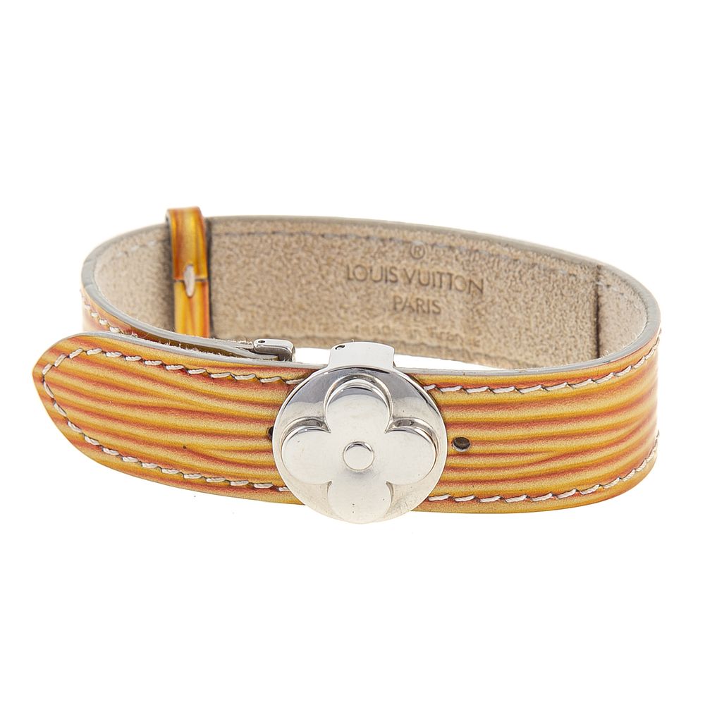 Appraisal: A Louis Vuitton Good Luck Bracelet Gold and multicolor Louis