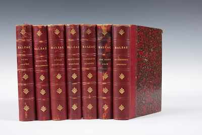 Appraisal: A Partial Set the Works of Honore De Balzac Boston