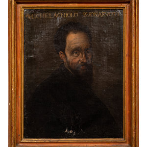 Appraisal: Follower of Jacopino del Conte Italian - th Century Portrait