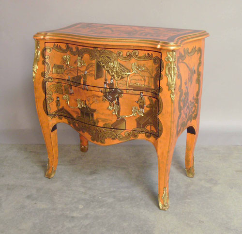 Appraisal: Maitland Smith japanned commode h w