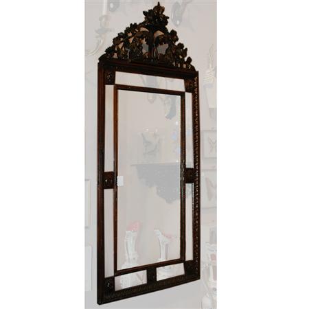 Appraisal: Provincial Carved Walnut Mirror Estimate -