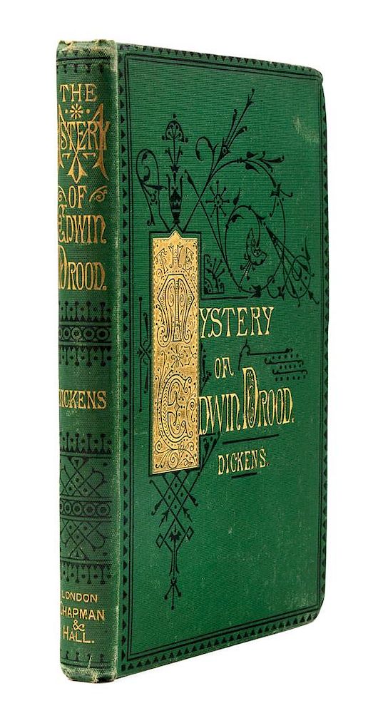 Appraisal: DICKENS Charles - The Mystery of Edwin Drood London Chapman