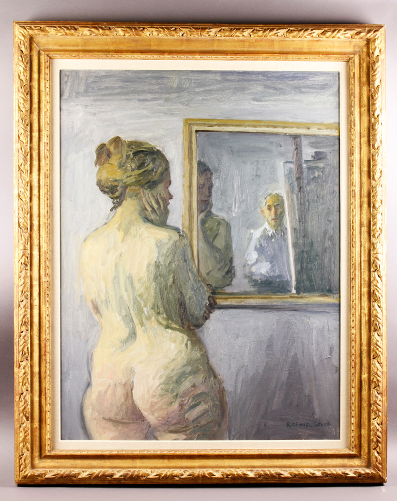 Appraisal: - Soyer Self Portrait of the Artist and his Model