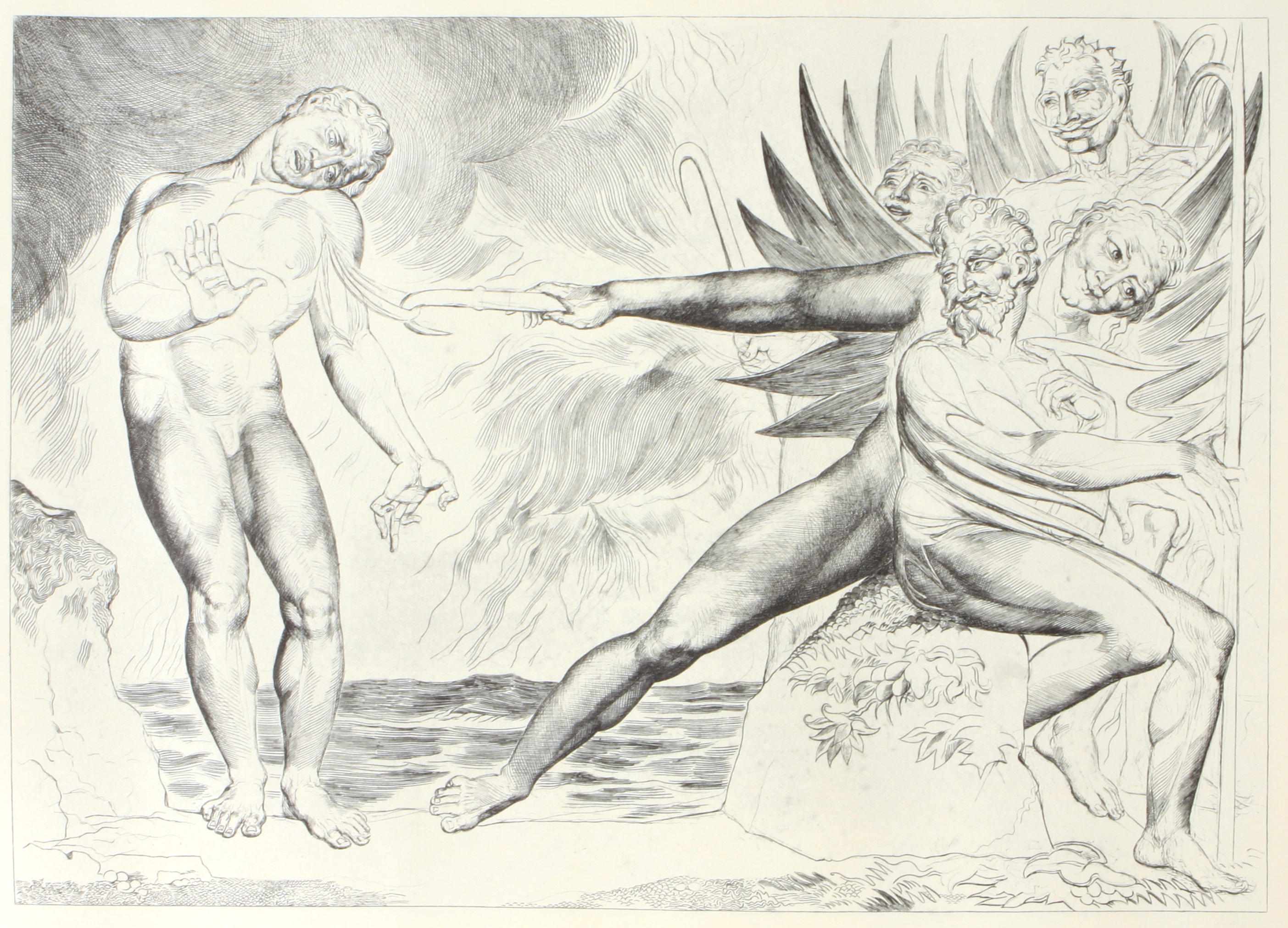 Appraisal: Property of Serendipity Books BLAKE WILLIAM Blake's Illustrations of Dante