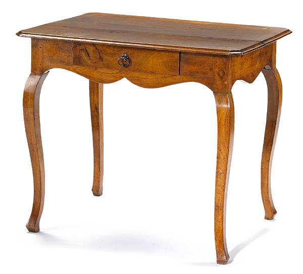 Appraisal: A Louis XVI walnut small table crire late th century