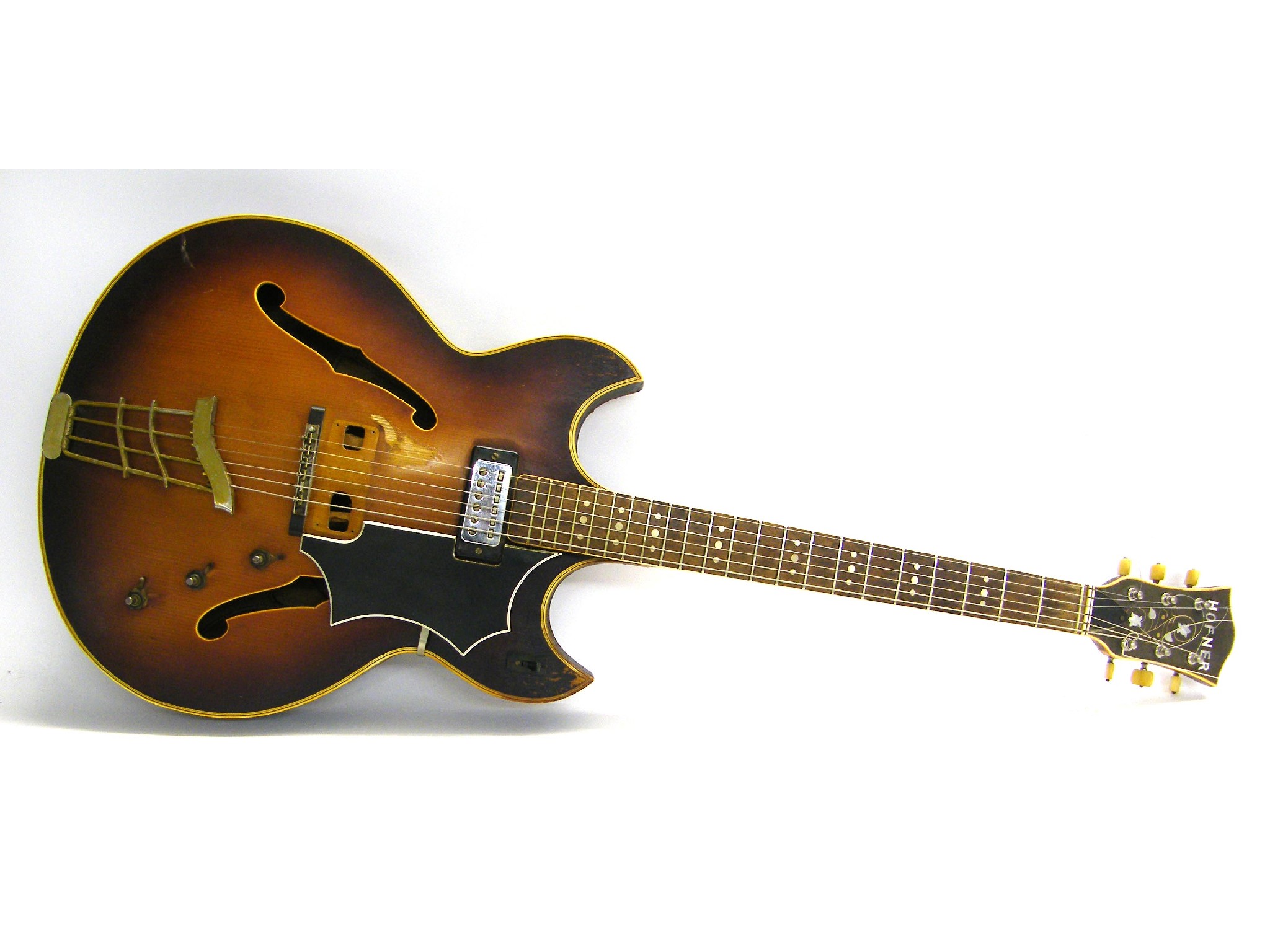 Appraisal: Hofner Ambassador electric guitar in need of extensive restoration circa