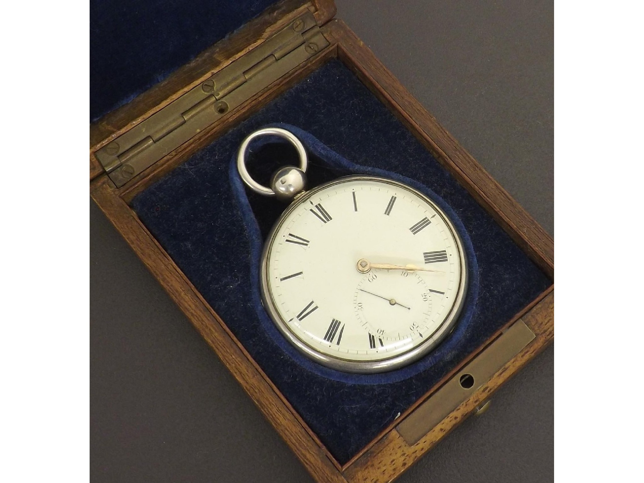 Appraisal: Litherland Davies Liverpool silver fusee lever pocket watch hallmarked Chester