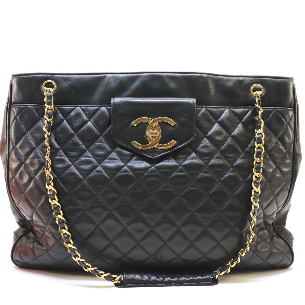 Appraisal: Chanel - Vintage Supermodel Tote Chanel - Supermodel Tote circa