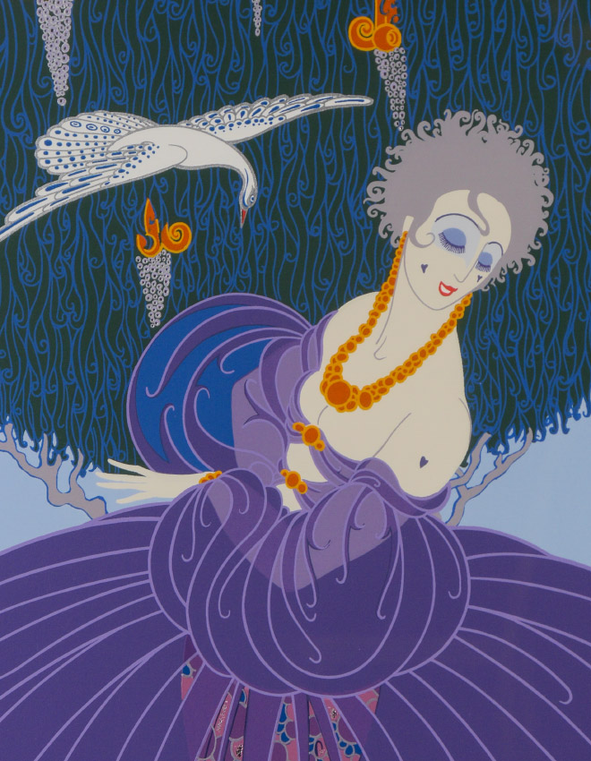 Appraisal: ERTE Russian France - ''Freedom in Captivity'' Serigraph sight size