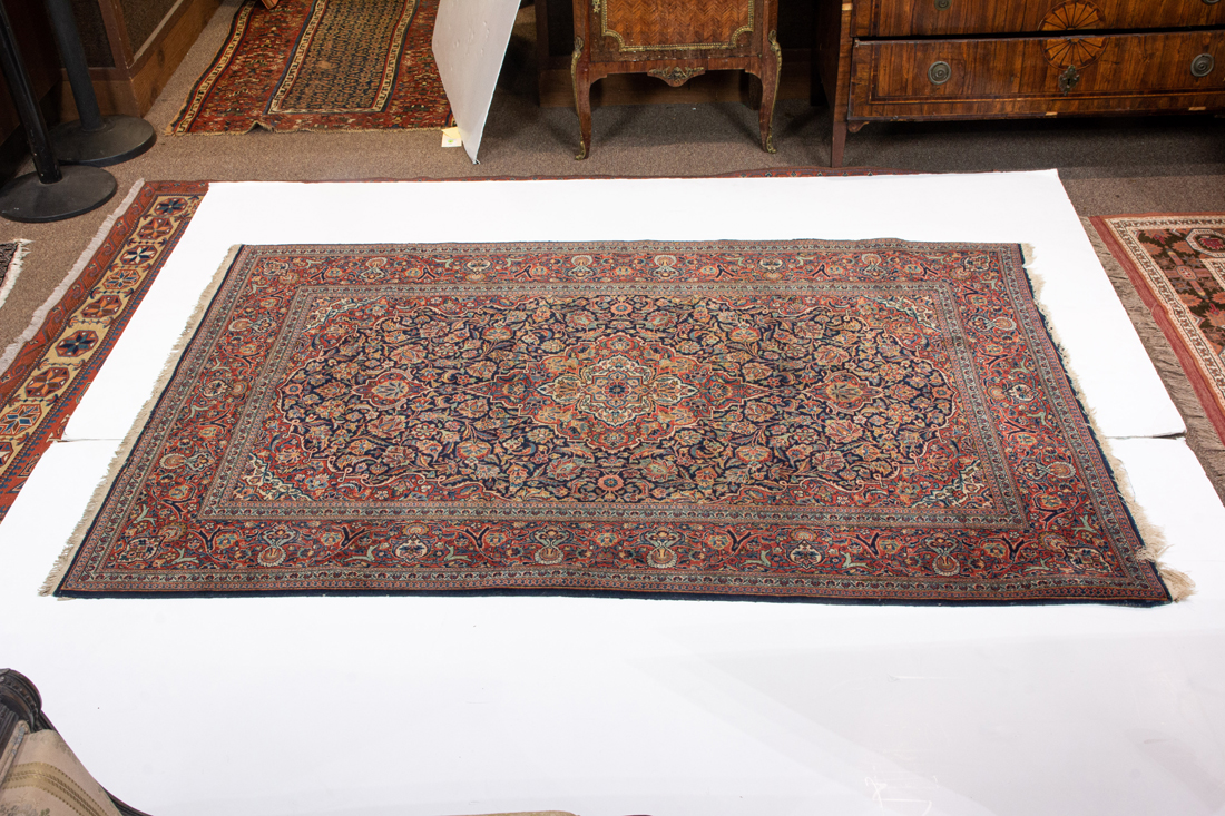 Appraisal: PERSIAN TABRIZ CARPET Persian Tabriz carpet ' x '