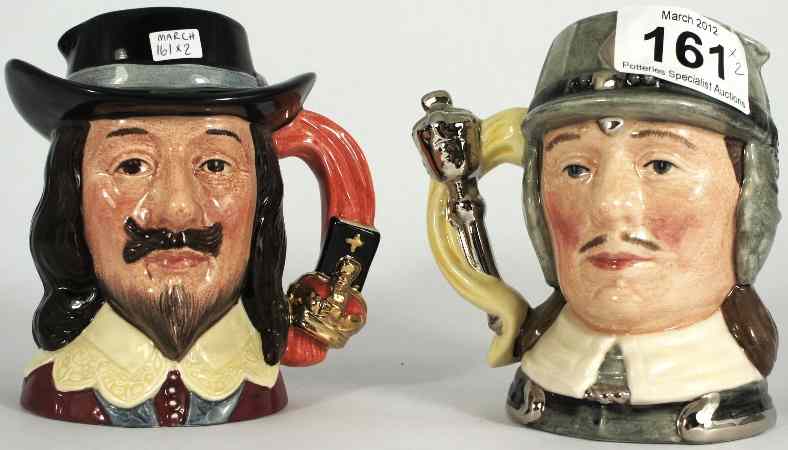 Appraisal: Royal Doulton Small Character Jug King Charles I D and