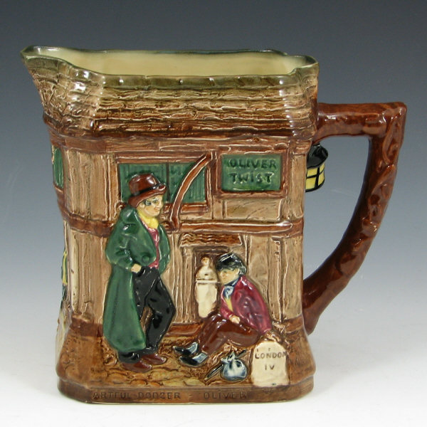 Appraisal: Royal Doulton Oliver Twist Pitcher - Mint Royal Doulton pitcher