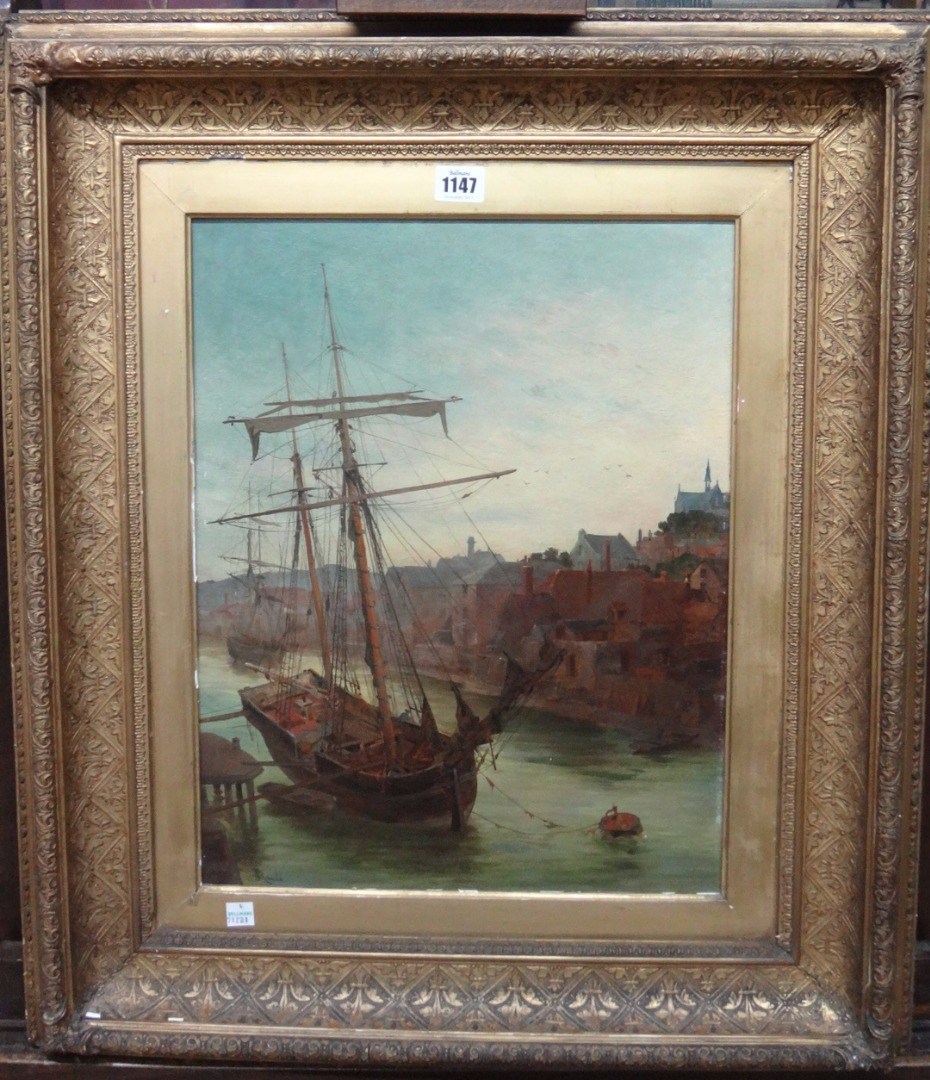 Appraisal: John Samuel Rawle fl - Arundel oil on board signed