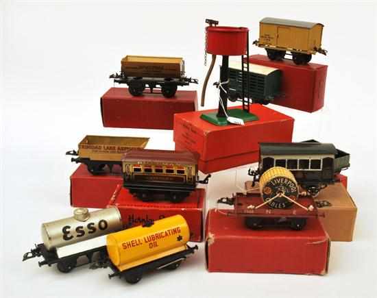 Appraisal: COLLECTION OF HORNBY ROLLING STOCK AND NO WATER TANK INCLUDING