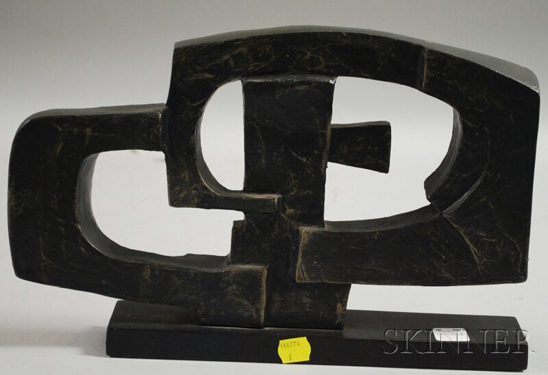 Appraisal: After Dorothy Mann Dehner American - Abstract Form cast replica