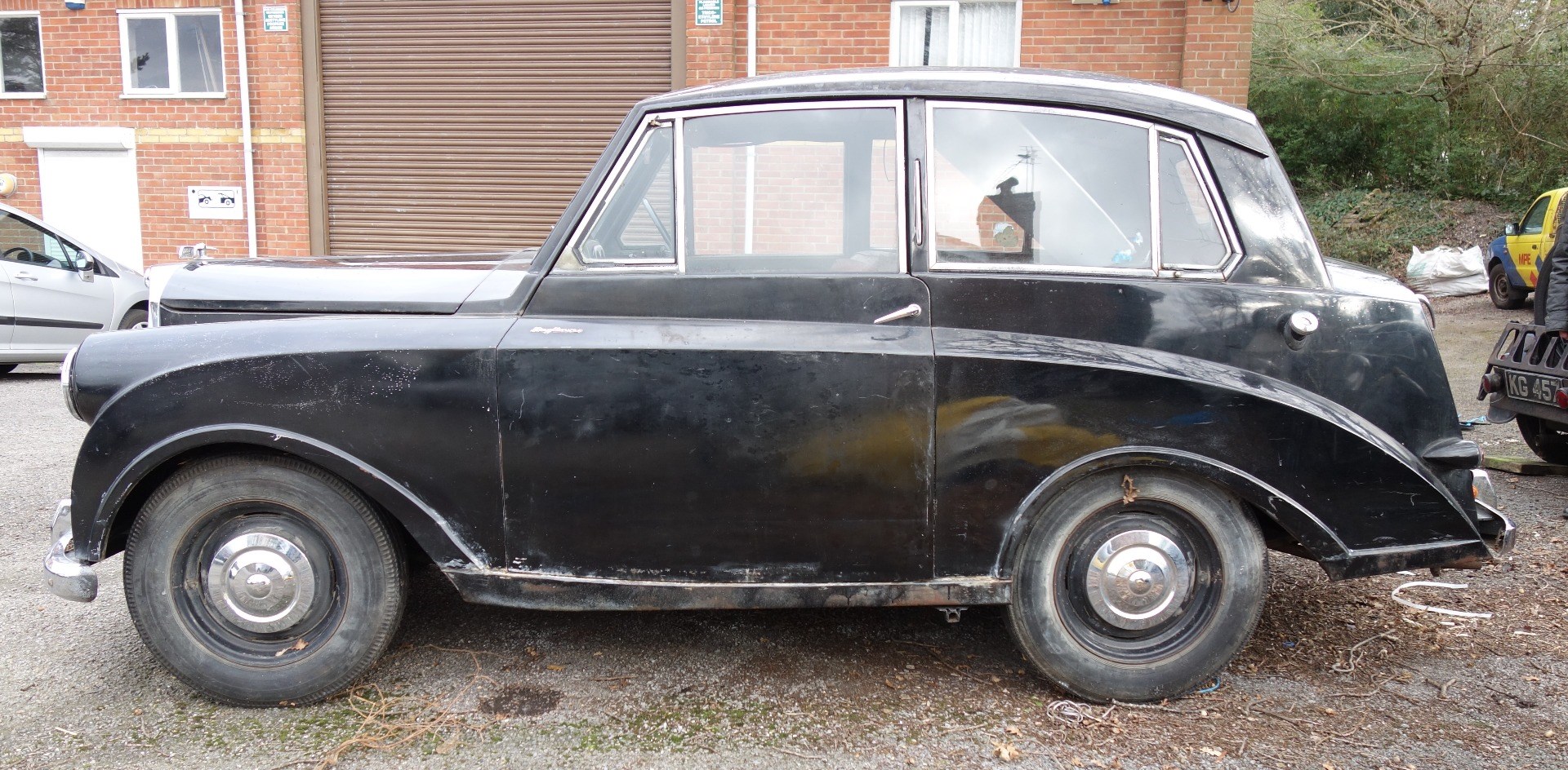 Appraisal: A Triumph Mayflower black cc Registration GBK