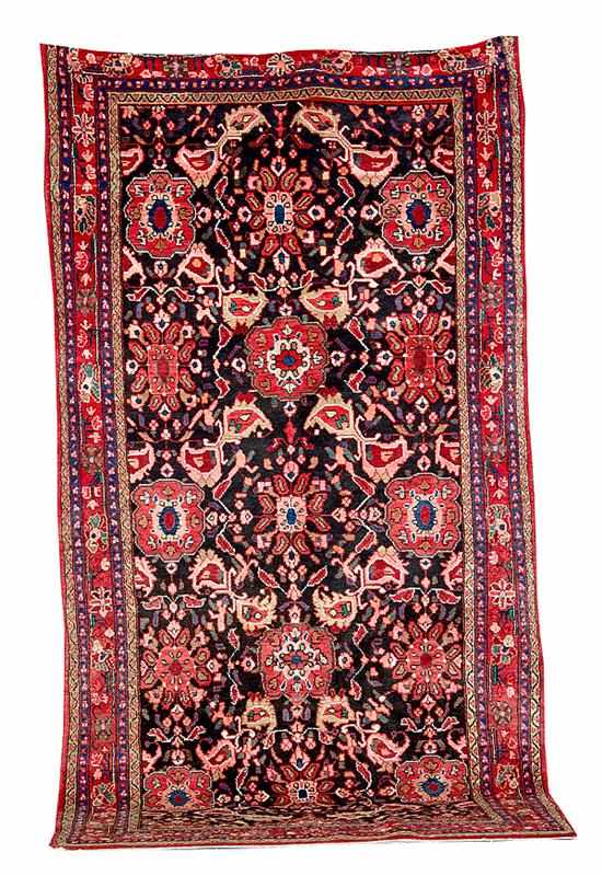 Appraisal: Persian Mahal carpet ' '' x ' '' Provenance Property