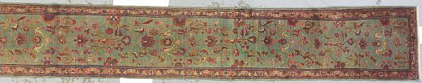 Appraisal: A Fereghan runner Central Persia circa size approximately ft in