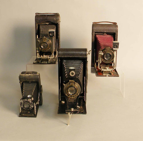 Appraisal: Four early Kodak cameras