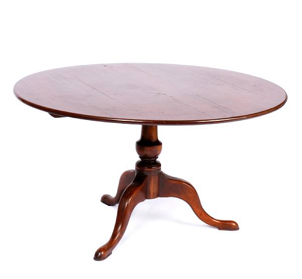 Appraisal: A George III style breakfast table height in diameter ft