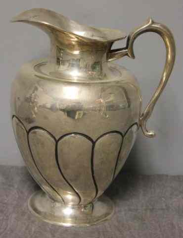 Appraisal: STERLING Mexican ''Joyerian Real'' Jug From a Park Ave NYC