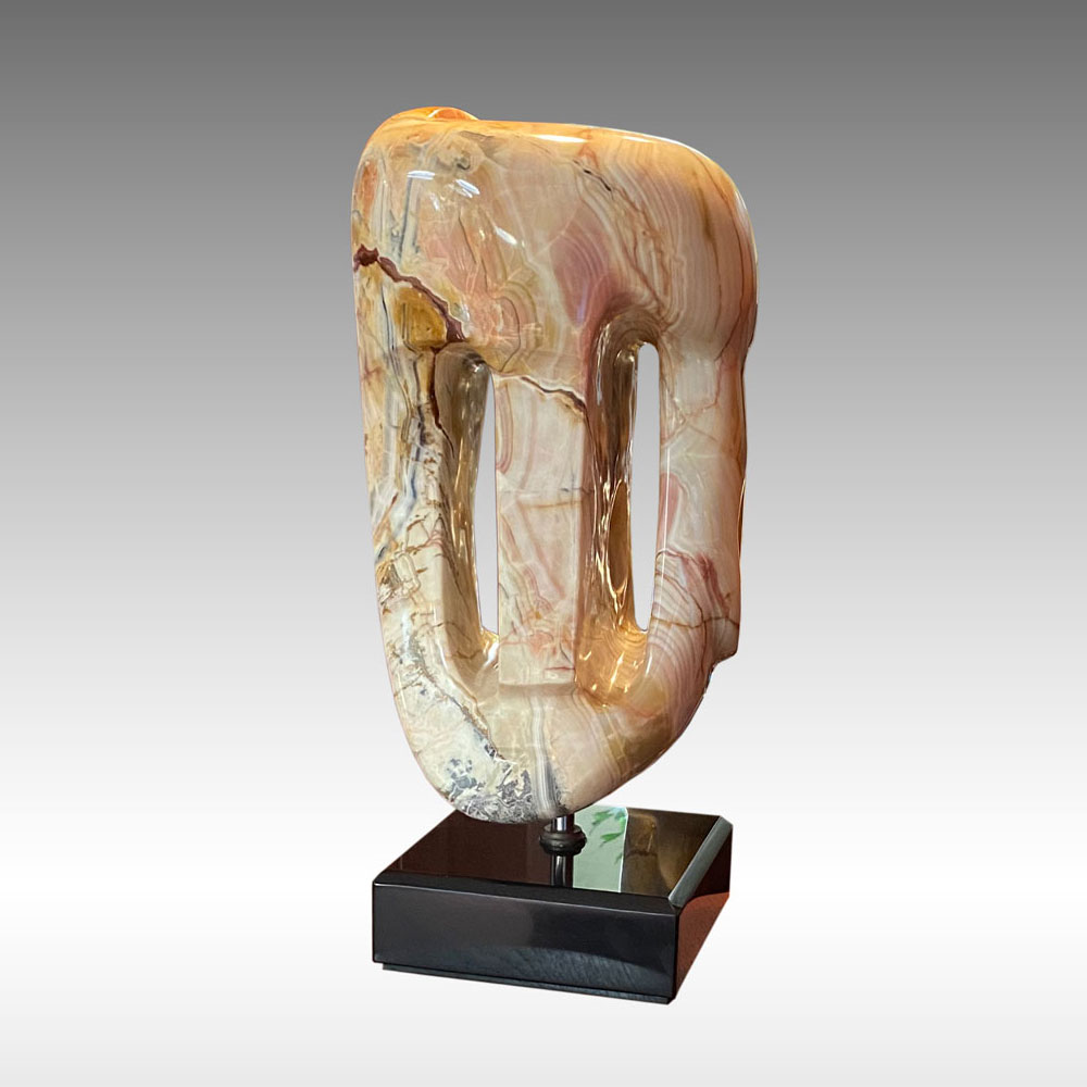 Appraisal: QUINN Anthony Mexican - Abstract Composition Marble '' in height