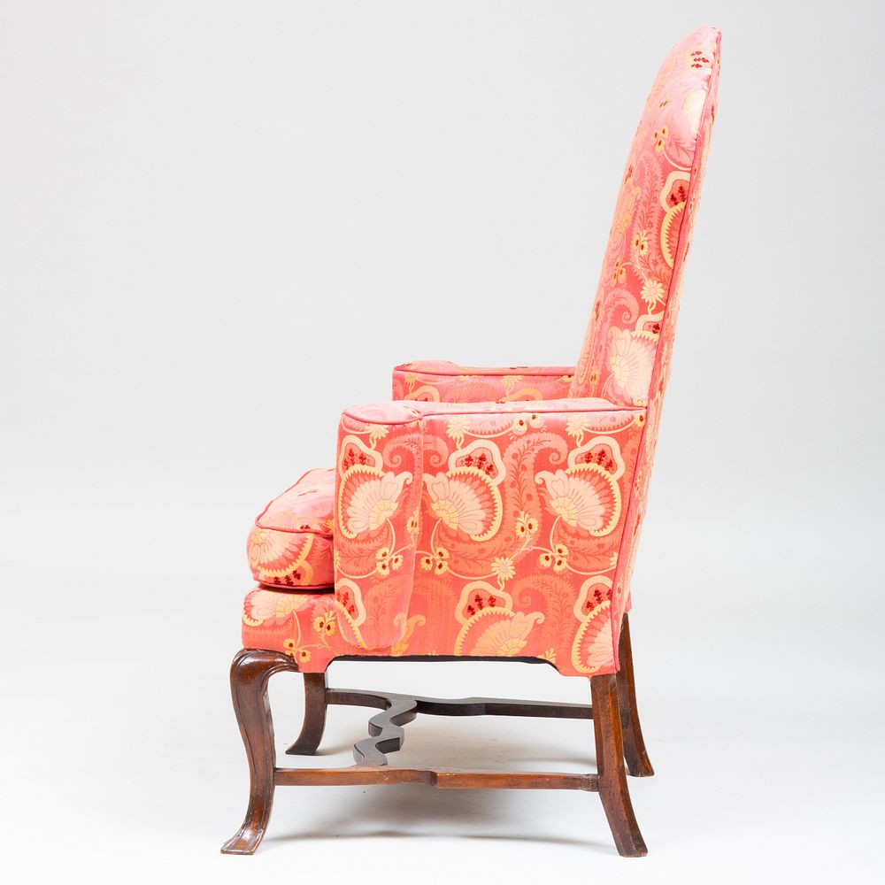 Appraisal: George II Walnut Armchair Probably Irish x x in Property