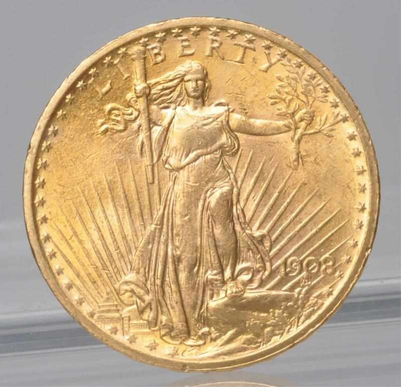 Appraisal: Double Eagle St Gaudens Description MS