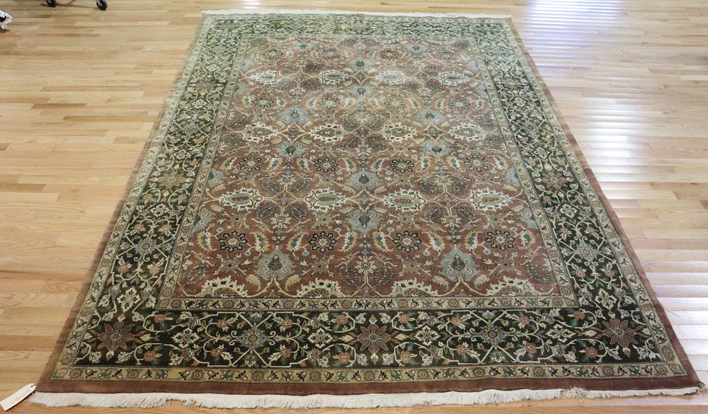 Appraisal: Antique And Finely Hand Woven Roomsize Carpet A nice fine