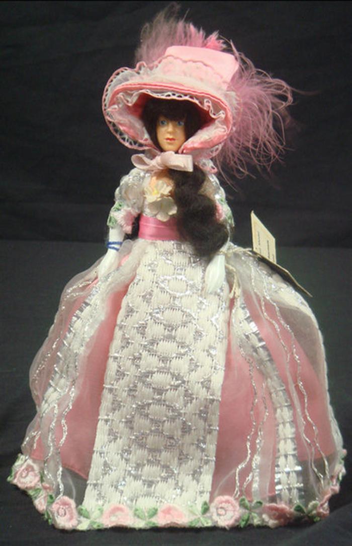 Appraisal: Peggy Nisbet Dolls set of plastic dolls have hang tags