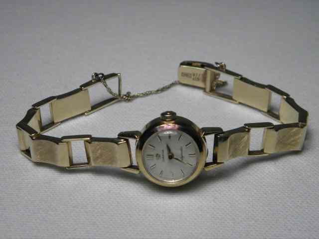 Appraisal: Omega kt yellow gold Ladymatic wristwatch and kt yellow gold