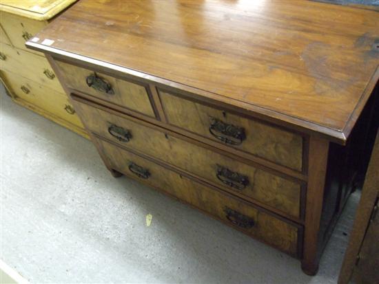 Appraisal: Walnut dressing chest