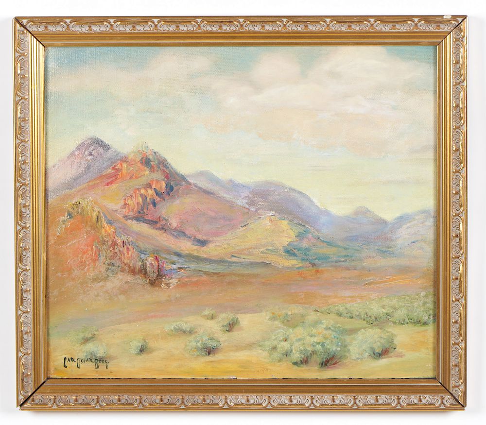 Appraisal: Attr to Carl Oscar Borg American - Western Mountains Attr