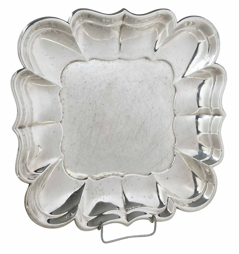 Appraisal: Reed Barton Windsor Sterling Tray American Windsor pattern no monogram