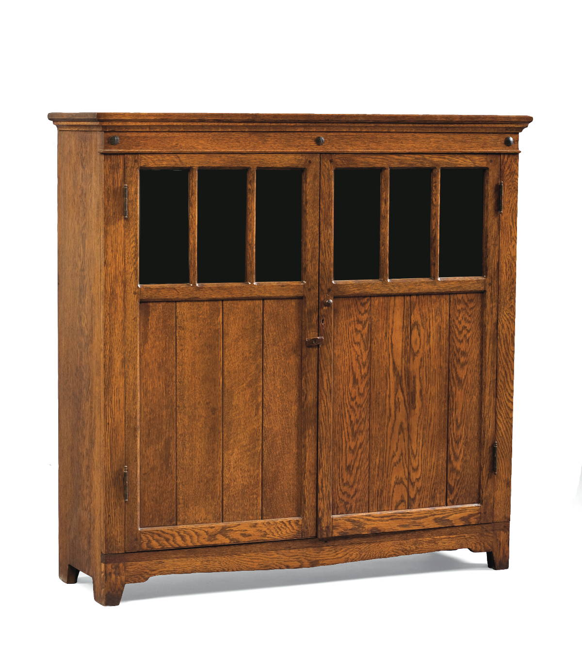 Appraisal: ARTS AND CRAFTS OAK BOOKCASE BY CHARLES WINTERSTEEN - Height