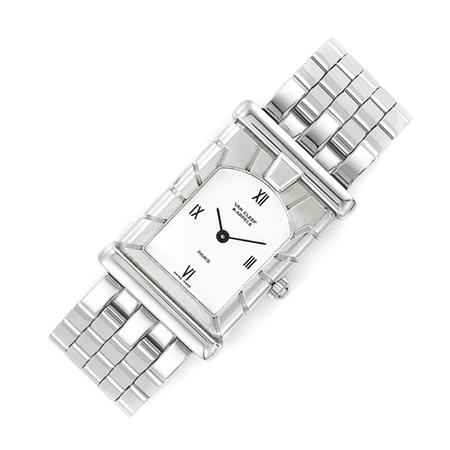 Appraisal: Stainless Steel Wristwatch Van Cleef Arpels Estimate -